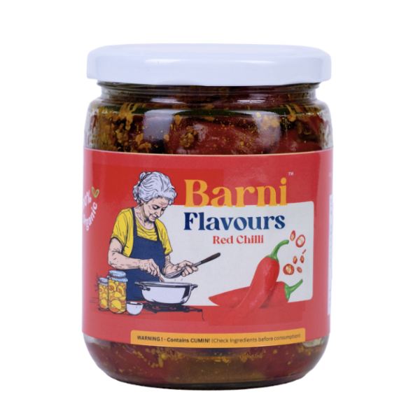 Red Moti mirch Pickle 450g